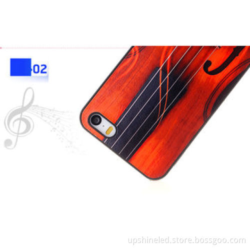 PC paste guitar cases for iPhone 5S, OEM/ODM orders are welcome